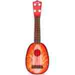 ukulele gitara za decu jagoda u šarenoj boji detalj