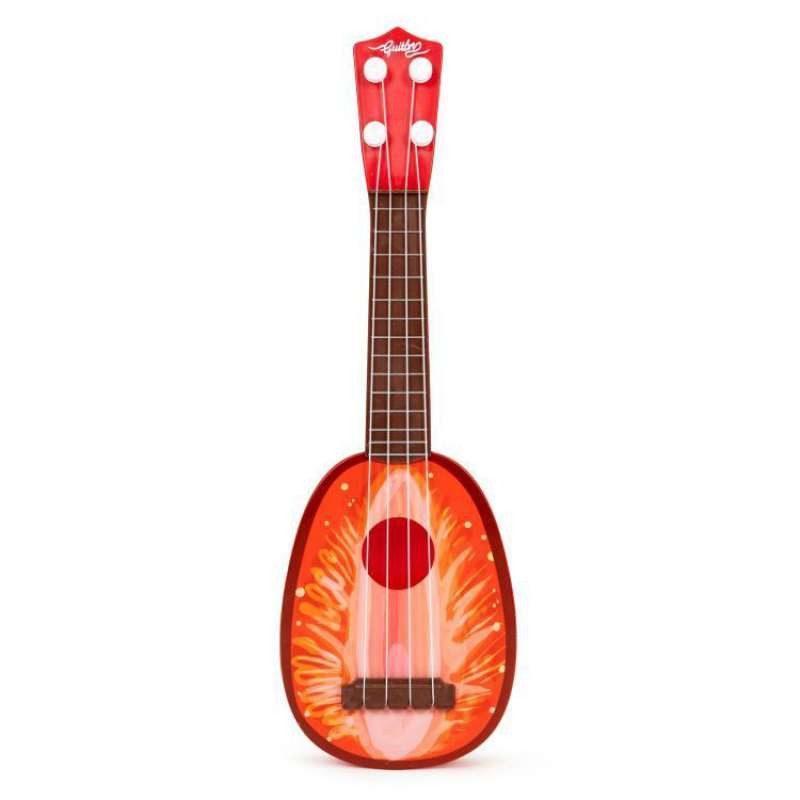 ukulele gitara za decu jagoda u šarenoj boji detalj