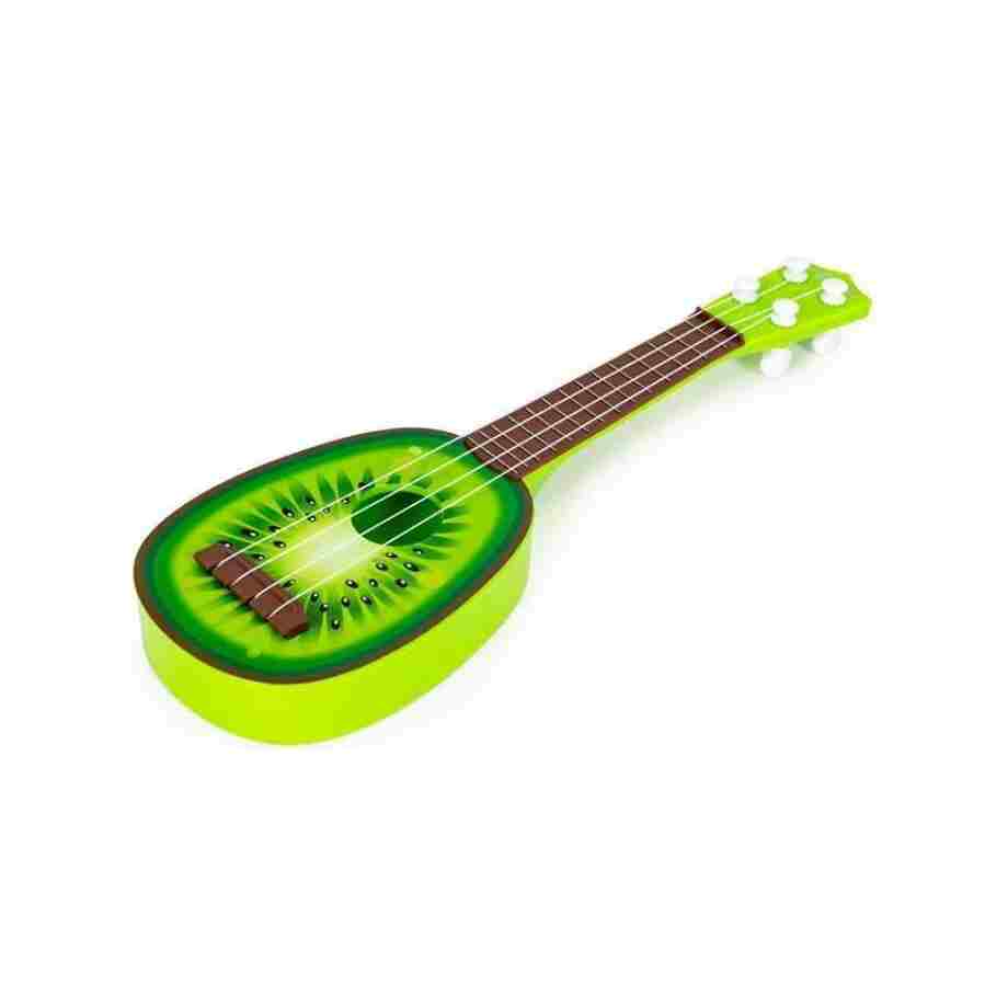 UKULELE GITARA ZA DECU KIVI ukulele gitara za decu Kivi u zelenoj boji pogled sa strane
