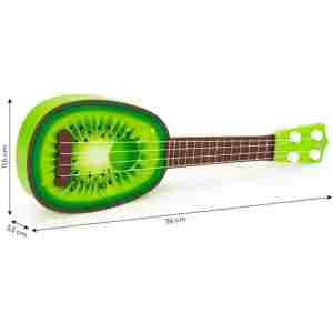 ukulele gitara za decu Kivi u zelenoj boji zadnja strana