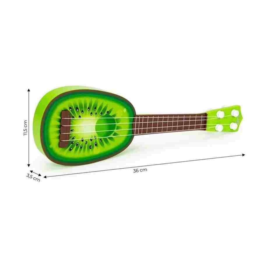UKULELE GITARA ZA DECU KIVI ukulele gitara za decu Kivi u zelenoj boji zadnja strana