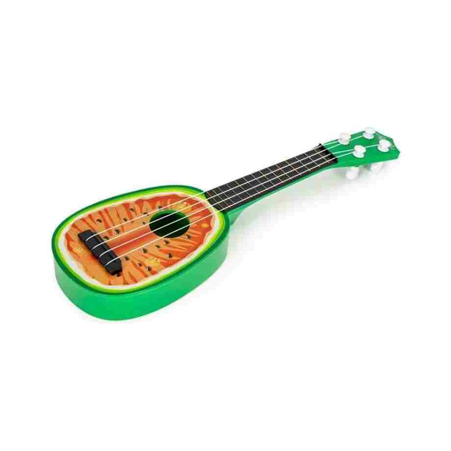 ukulele gitara za decu lubenica šarena pogled sa strane