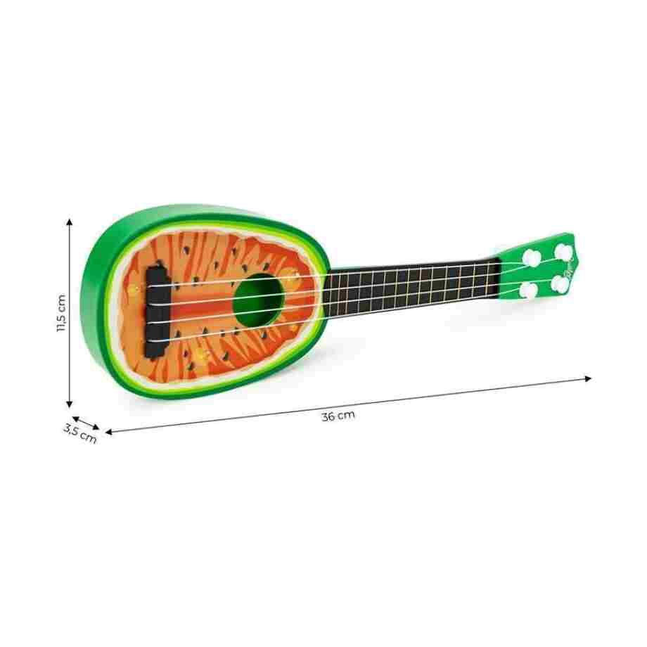 ukulele gitara za decu lubenica šarena zadnja strana