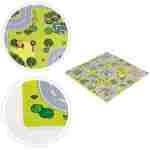 velika podloga za igru EVA FOAM City 90.5x90.5 cm bliži prikaz