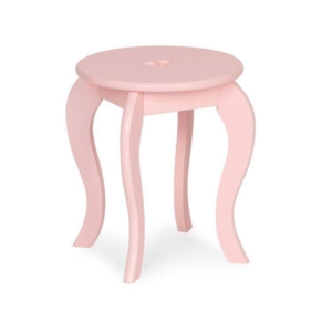 Veliki drveni sto za šminkanje za devojčice sa ogledalom, Pink, ECOTOYS veliki drveni sto za šminkanje za devojčice sa ogledalom roze bliži prikaz