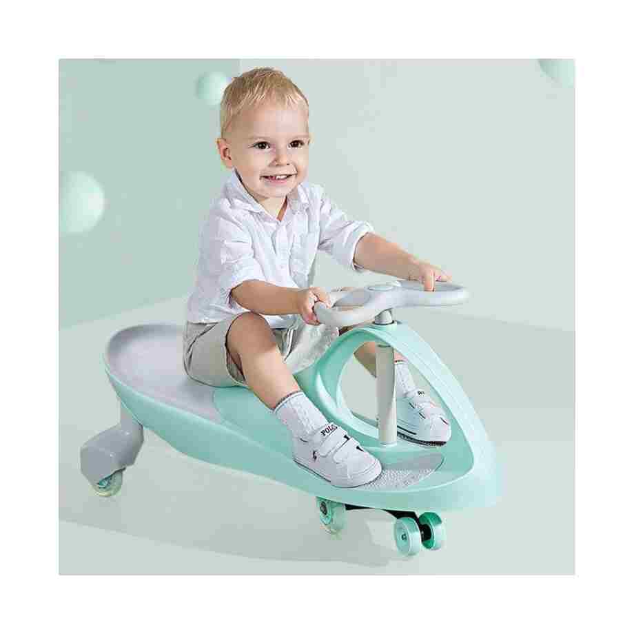 wiggle guralica za decu led tockovi green ecotoys13435