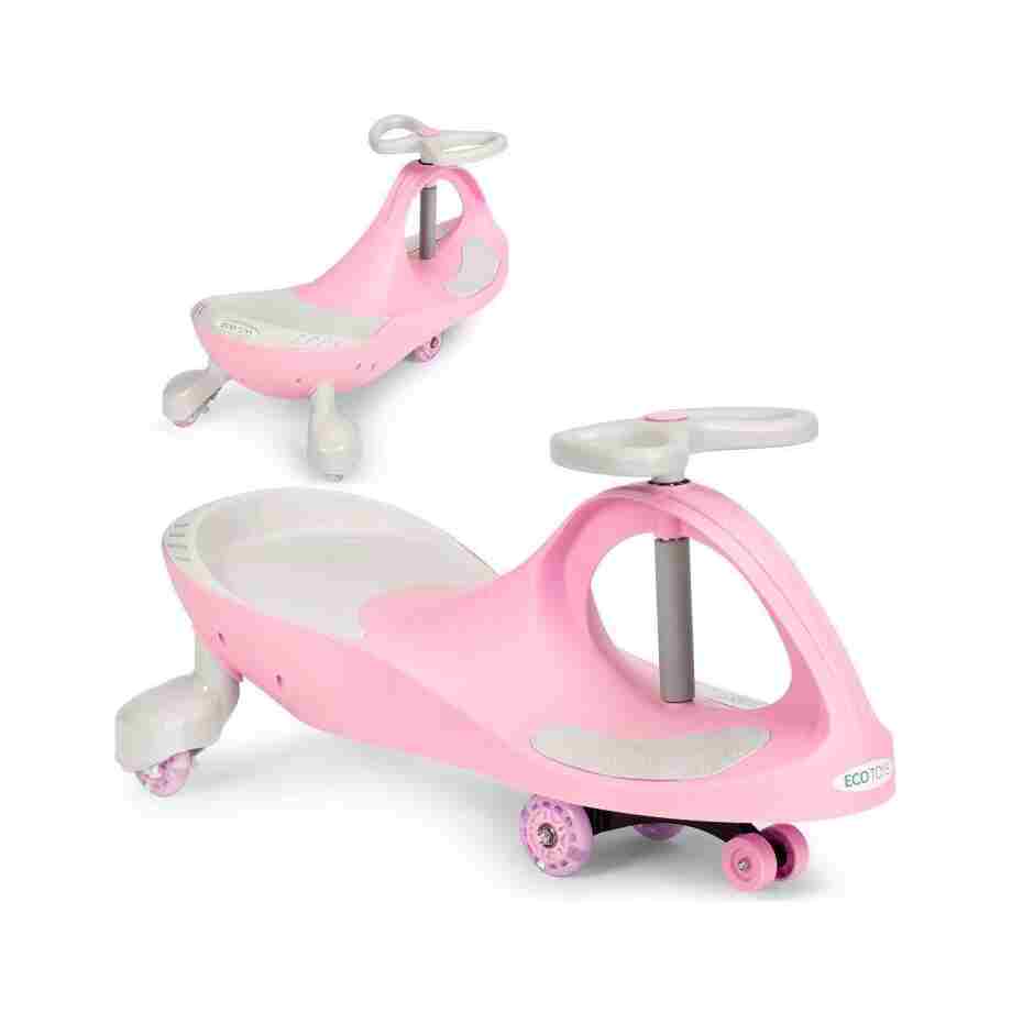 wiggle guralica za decu pink sa led točkovima detalj