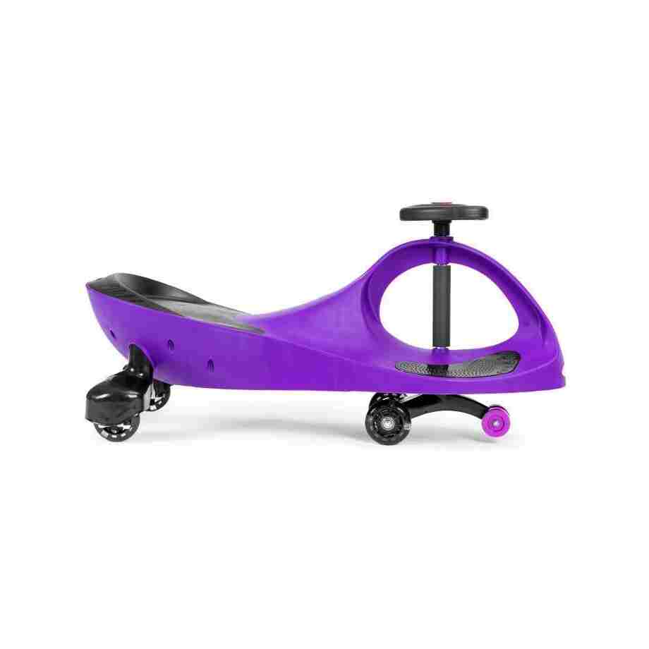 WIGGLE GURALICA ZA DECU LED TOČKOVI PURLE ECOTOYS wiggle guralica za decu ljubičasta sa led točkovima bliži prikaz