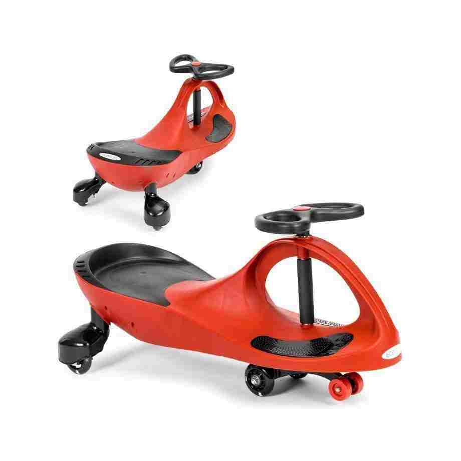 guralica za decu sa led točkovima crvena