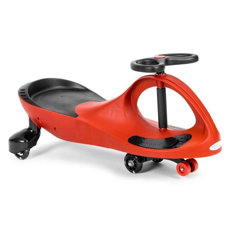 guralica za decu sa led točkovima crvena detalj