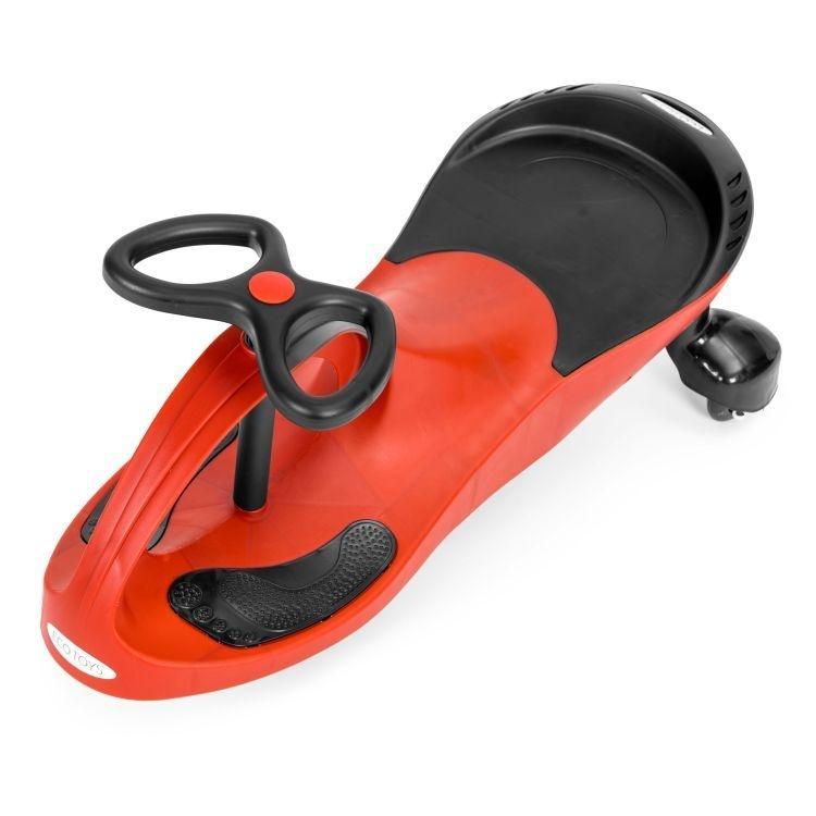 guralica za decu sa led točkovima crvena zadnja strana