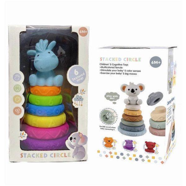 obruči za slaganje edukativna igračka za bebe