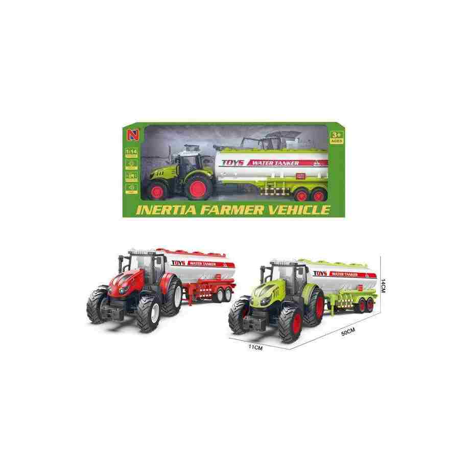 traktor sa prikolicom plava boja brenda Teddy Kids