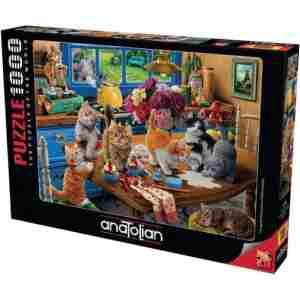 puzzle 1000 elemenata raznolika igračka od ekološkog kartona