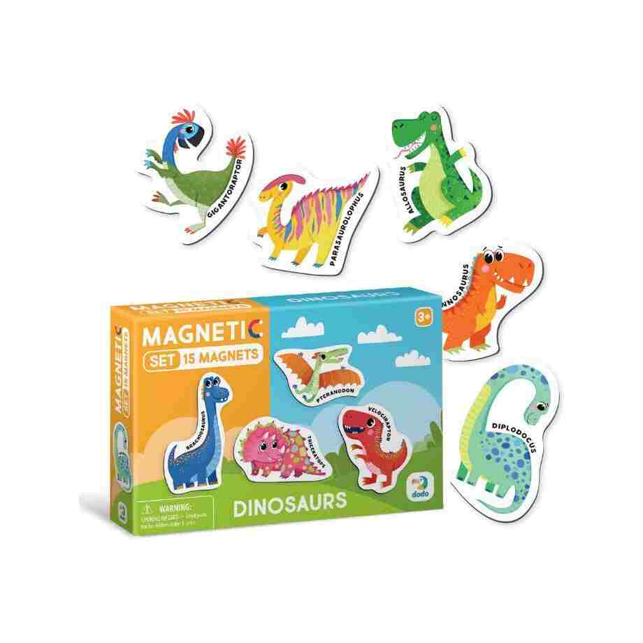 magneti dinosaurus 15pcs šareni i edukativni
