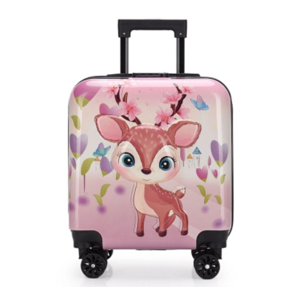 dečiji kofer jeleni 18 inča šaren