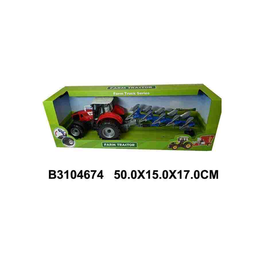 traktor 467400-K crvena boja za dečake