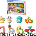 zvečke 673502-K za bebe šarene igračke