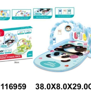 bebi gimnastika 695901-K šarena podloga za igru