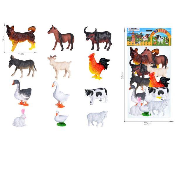 domaće životinje 12/1 edukativne igračke za decu