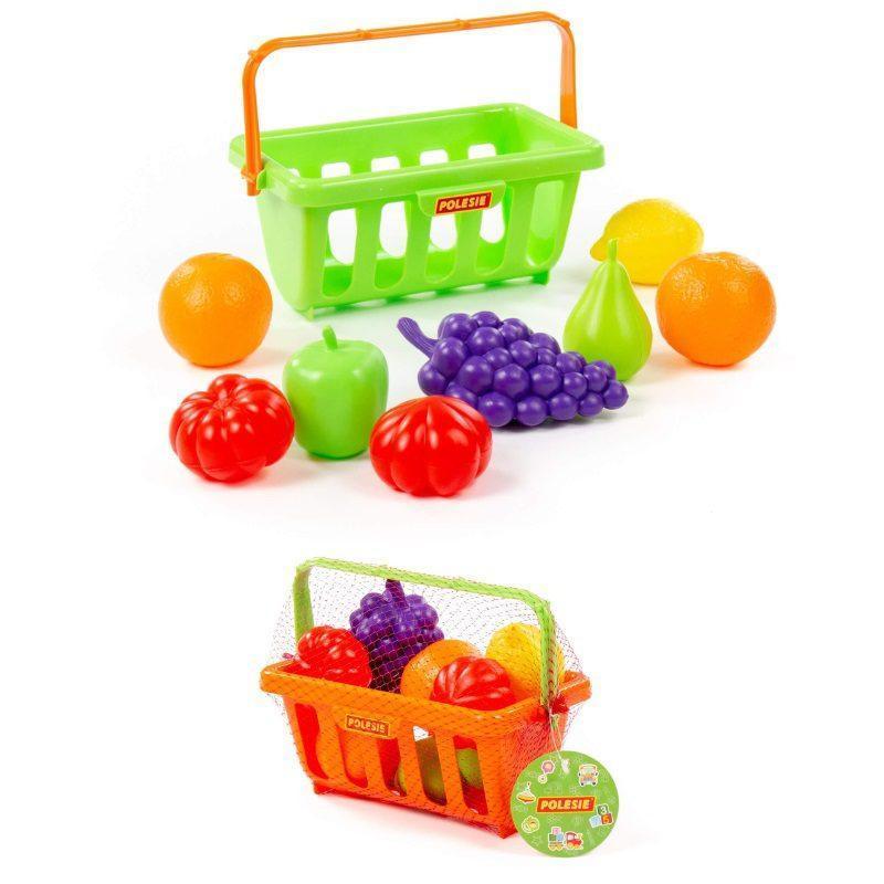 korpa sa voćem šarena igračka za decu