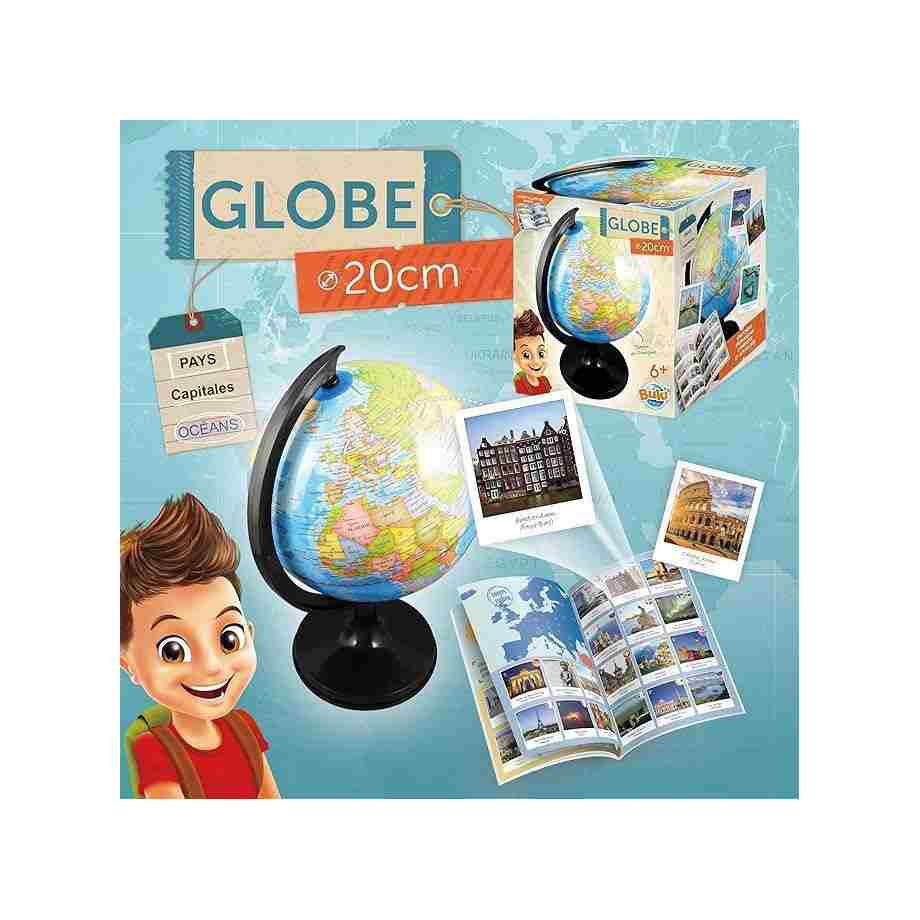 edukativni globus 20cm Buki za decu detalj