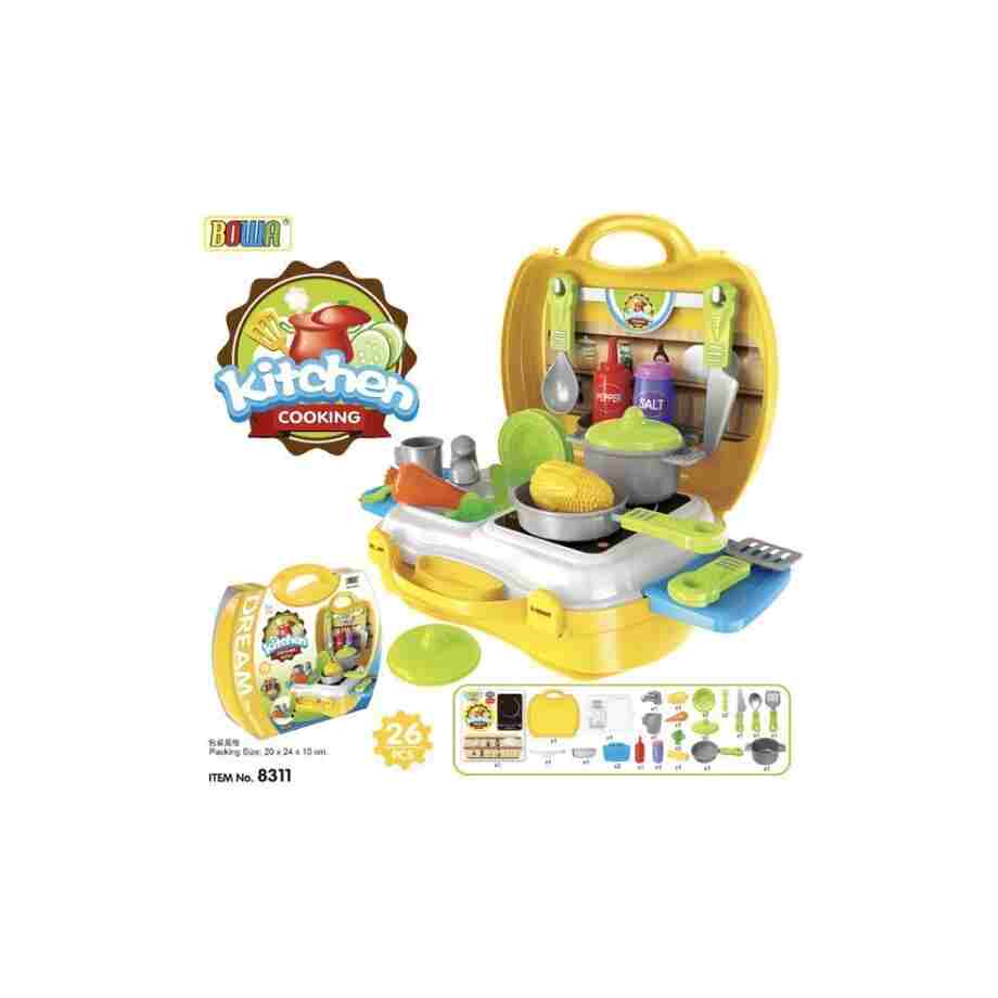 kuhinja set kofer 793262 za decu u raznim bojama