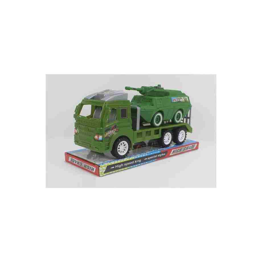 vojni kamion sa tenkom zelena boja