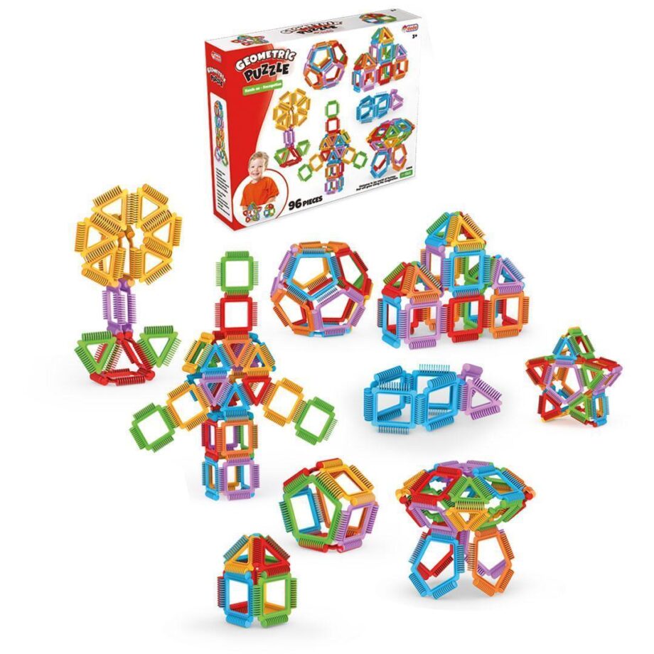 3D geometrijske puzzle edukativna igračka za decu