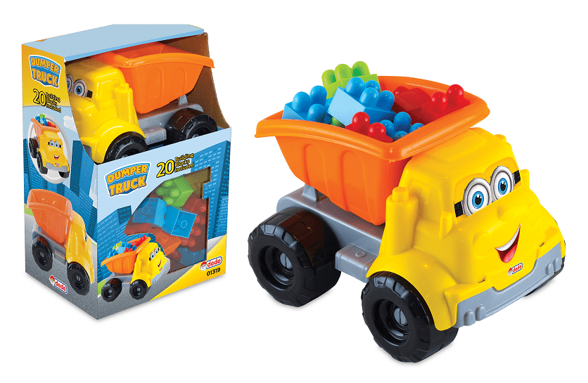 kamion sa kockama 034882 za decu uzrasta 2 do 5 godina