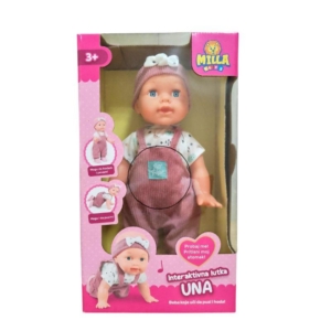 Interaktivna lutka beba Una interaktivna lutka beba Una plava boja