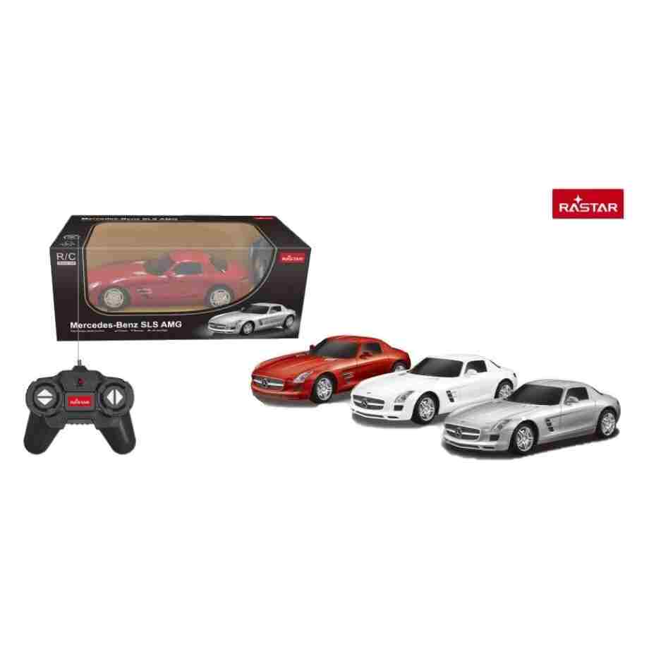 auto mercedes benz sls amg crni daljinski upravljani model