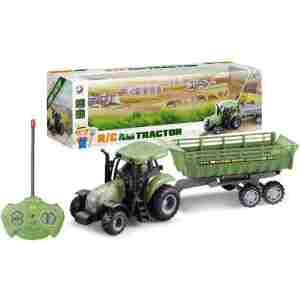 Traktor sa prikolicom R/C traktor sa prikolicom R/C za decu uzrasta od 3 godine