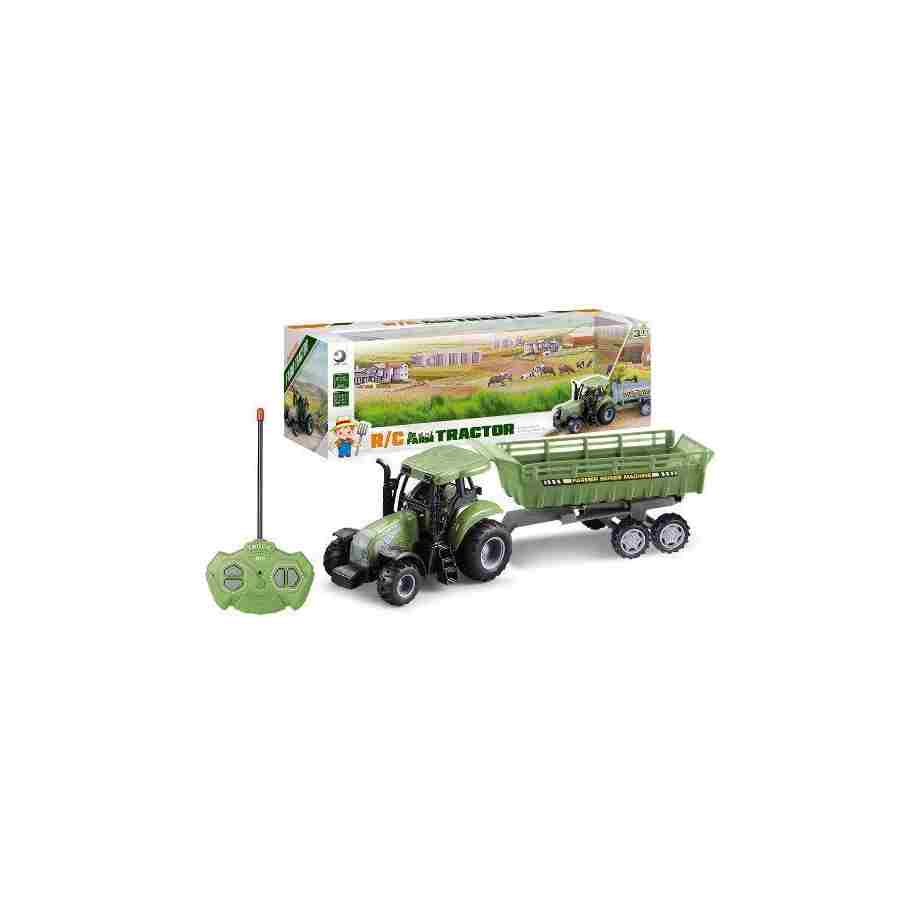 traktor sa prikolicom R/C za decu uzrasta od 3 godine