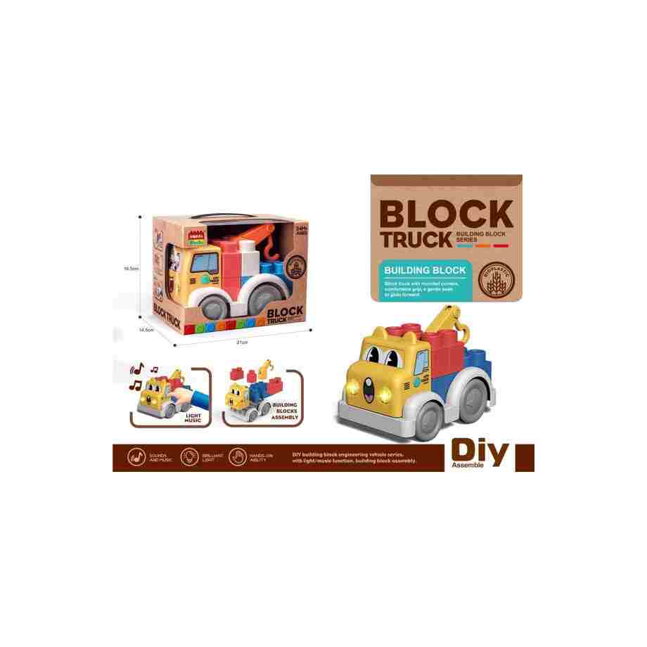 kamion dizalica kocke brend Teddy Kids
