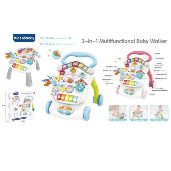 šetalica hodalica 3u1 plava boja