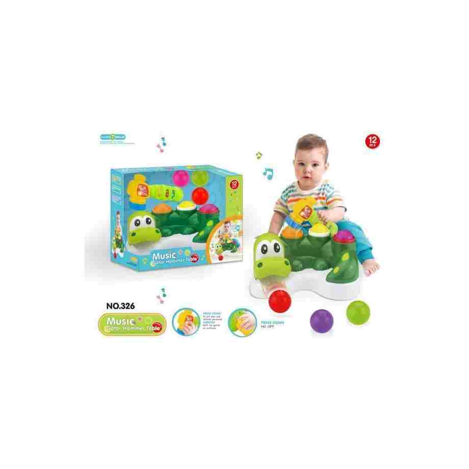 bebi aligator 566521 muzička igračka za bebe