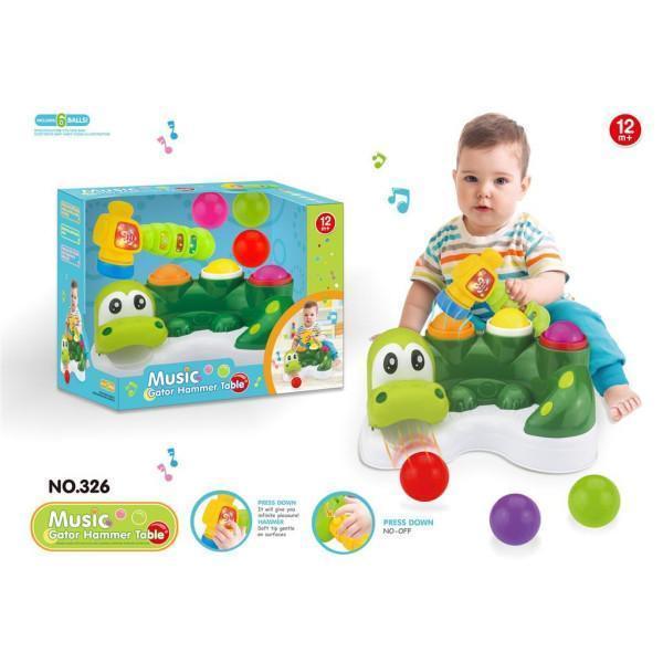 bebi aligator 566521 muzička igračka za bebe