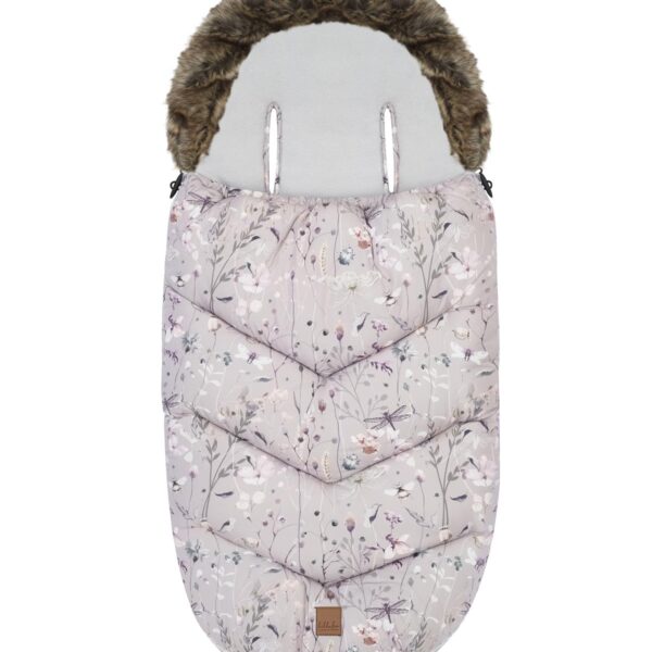 zimska navlaka za kolica luxury dreamy fields grey