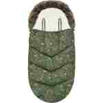 zimska navlaka za kolica luxury secret garden green