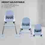 hranilica baby line plava model c006 za decu uzrasta 6 do 60 meseci detalj