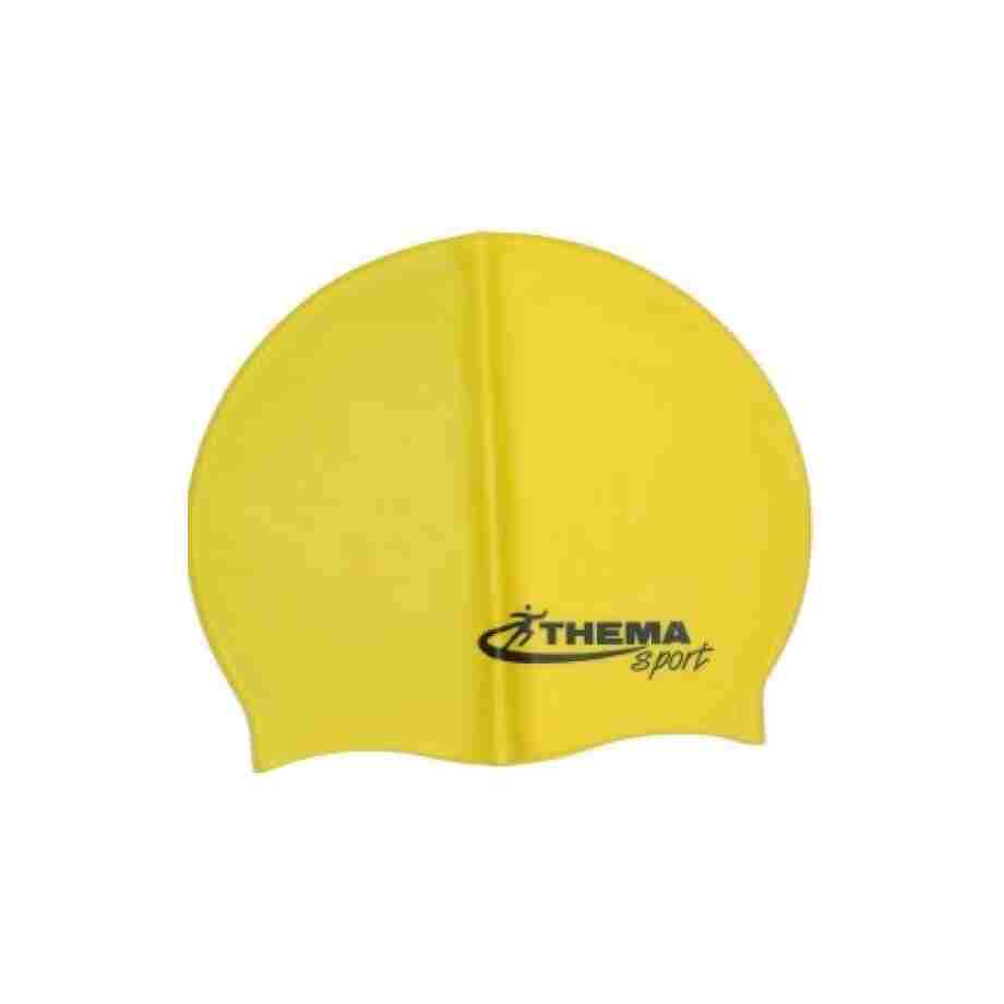 silikonska kapica za plivanje jsc 807 žuta boja