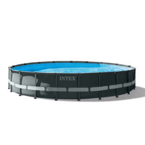 Intex Ultra XTR Frame bazen 610×122 cm Intex Ultra XTR Frame okrugli bazen 610x122 cm tamno sive boje