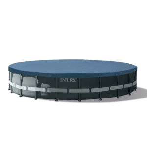 Intex Ultra XTR Frame bazen 610×122 cm Intex Ultra XTR Frame okrugli bazen 610x122 cm tamno sive boje bliži prikaz