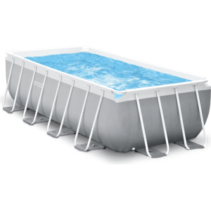intex bazen prism frame pravougaoni 400x200x122 cm svetlo siva detalj