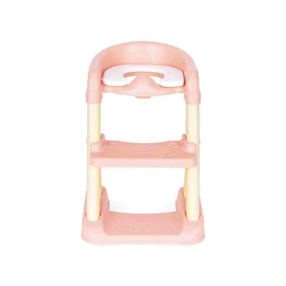 adapter za wc solju za decu sa stepenikom ecotoys pink13323