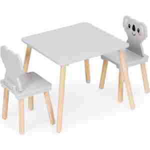 Dečiji set nameštaja Koala – sto + 2 stolice , ECOTOYS - Slika 4