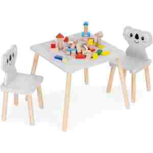 Dečiji set nameštaja Koala – sto + 2 stolice , ECOTOYS - Slika 5