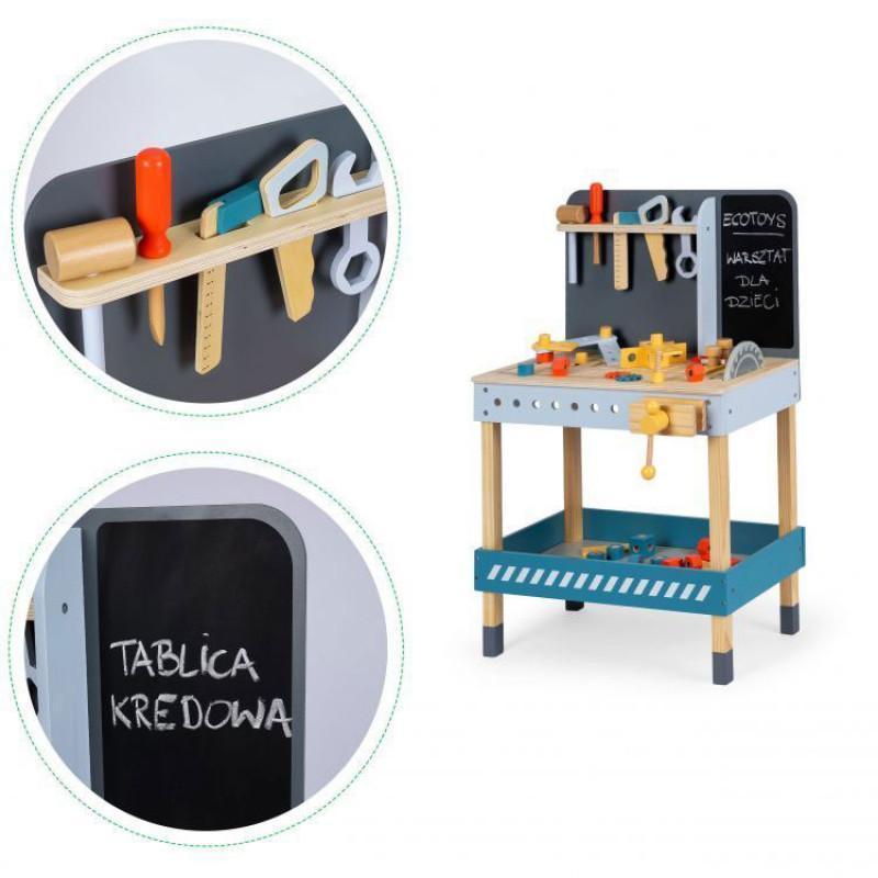 drvena radionica sa alatom 47 elemenata2200