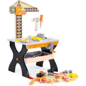 Drvena radionica za decu, sto sa alatom – ECOTOYS Drvena radionica za decu, sto sa alatom – ECOTOYS - Slika 3